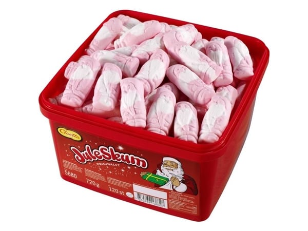 Juleskum Cloetta® 720g i plastbøtte