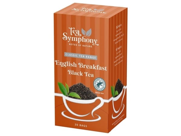 Te, Symphony, English Breakfast, förpackning med 20 st