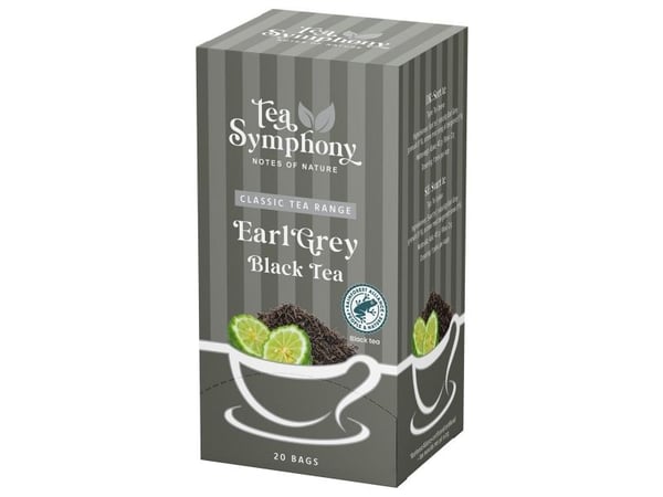 Tee, Symphony Type 1, täyttöpaino: 40, Earl Grey 20 kpl:n pakkaus