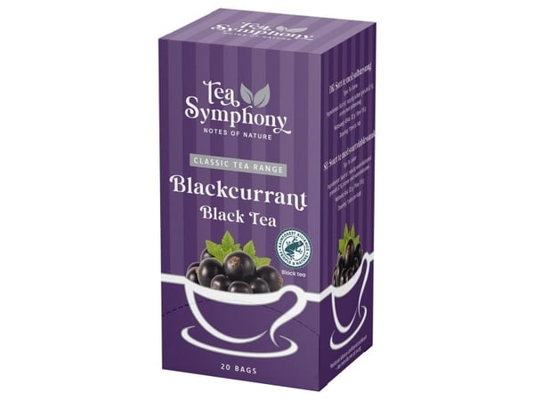 Te Symphony, svarta vinbär (20 st/förp)