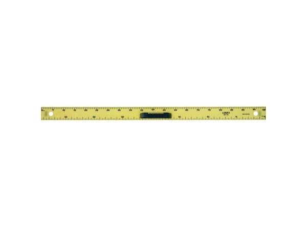 Tauluviivain, 100 cm, muovia, keltainen