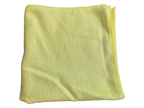 Microfiberklud Cleanline gul 32x32cm 10stk/pakkaus