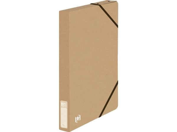 Elastisk mappe, Touareg, A4, 3,5 cm, natur