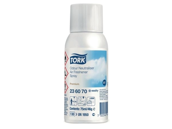 Ilmanraikastin Tork® A1 Airfresh Premium, täyttöpakkaus, neutraali - (12 kpl/laatikko)