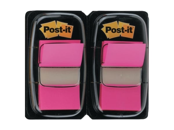 Post-It 7100134785, Suorakulmio, Vaaleanpunainen, Paperi, 23,8 mm, 43,2 mm, 50 arkkia