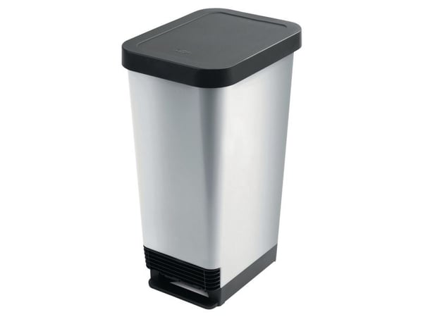 CEP® søppelbøtte 45 l 60,5 x 29 x 44,5 cm, grå