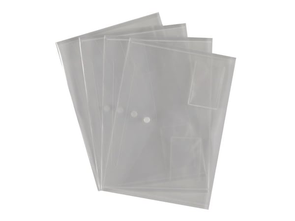 Dokumentmapp, klar, förpackning á 5 st