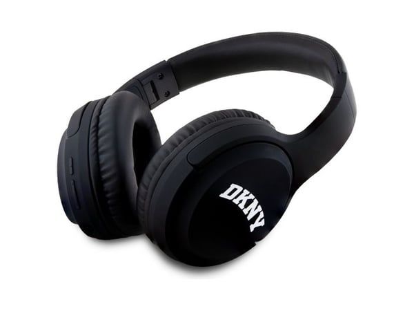 DKNY DKBH3DNYAK Bluetooth-øretelefoner med buelogo i svart/sort