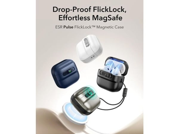ESR ESR PULSE HALOLOCK MAGSAFE APPLE AIRPODS 4 BLACK
