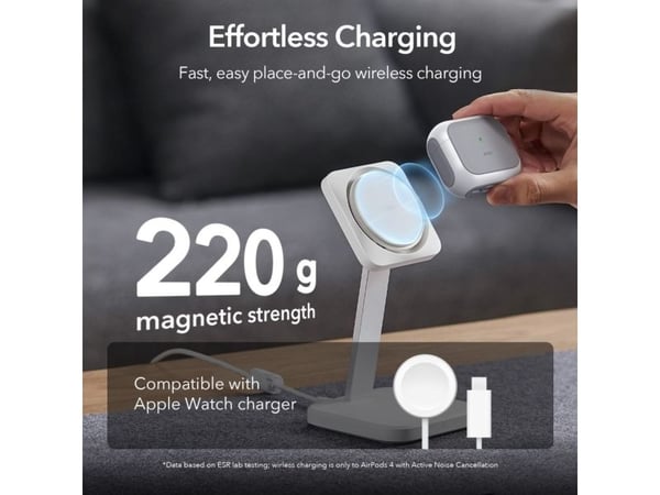 ESR ORBIT HALOLOCK MAGSAFE APPLE AIRPODS 4 WHITE