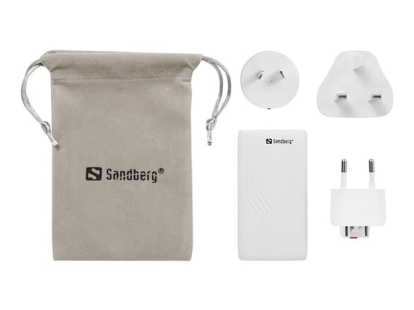 Sandberg 441-68, Sisätila, AC, 20 V, 0 m, Valkoinen