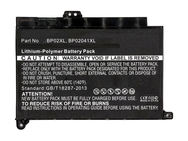 CoreParts - Batteri til bærbar PC - litiumpolymer - 5300 mAh - 40.8 Wh - svart - for HP Pavilion Laptop 15