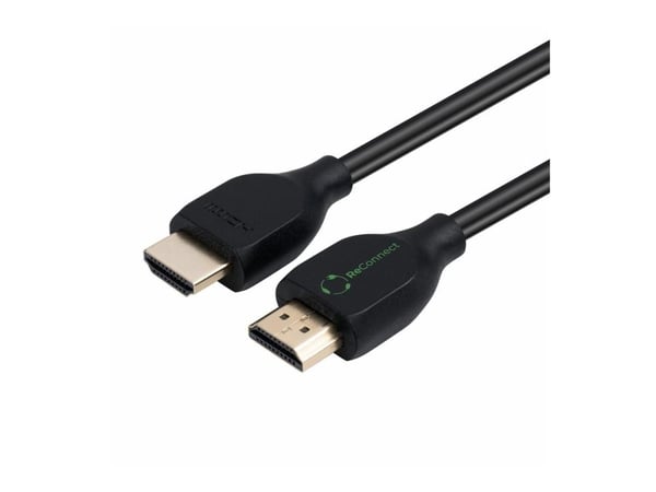 MicroConnect ReConnect - Premium High Speed - HDMI-kabel - HDMI hann til HDMI hann - 7.5 m - trippel beskyttelse - svart - 4K 60Hz støtte