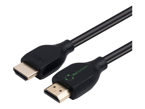 MicroConnect ReConnect - Premium High Speed - HDMI-kabel - HDMI hann til HDMI hann - 10 m - trippel beskyttelse - svart - 4K 60Hz støtte