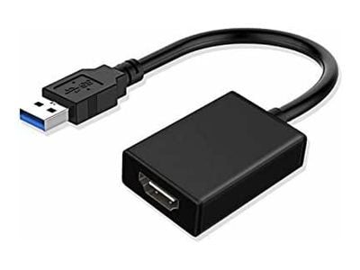MicroConnect - Videoadapter - HDMI hun til USB Type A han - 15 cm - lajittelu - 4K30 Hz tuki, 1080p tuki 60 Hz