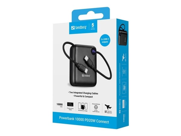 Sandberg Powerbank 10000 PD20W Connect