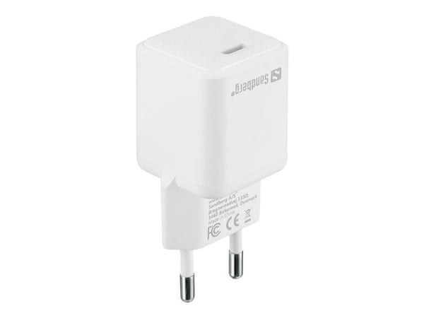 Sandberg SAVER - Strømadapter - 20 watt - 3 A - PD (USB-C)