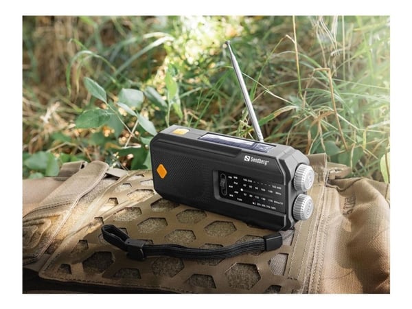 Sandberg Survivor Radio All-in-1 2000 bärbar AM/FM-radio 3 W