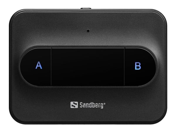 Sandberg 450-13, Bluetooth, 3,5 mm, A2DP, AVRCP, HSP, 10 m, Musta, Akku, USB