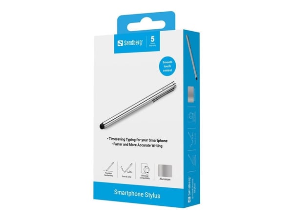 Sandberg Smartphone Stylus - Stylus - aluminium