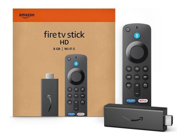 Amazon Fire TV Stick HD 2024 videosoitin.