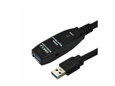 MicroConnect - USB forlængerkabel - USB Type A (han) til USB Type A (hun) - USB 3.0 - 10 m - aktiivinen - lajittelu - lajittelu