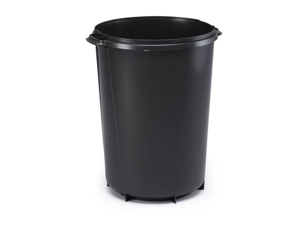 Affaldsspand Durable Durabin Round 40L sort - (6 stk.)