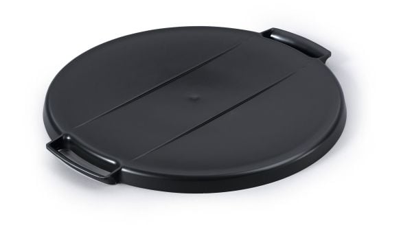 Låg Durable Durabin LID Round 40L sort