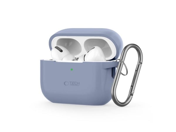 Tech-Protect TECH-PROTECT SILICONE HOOK APPLE AIRPODS PRO 1 / 2 BABY BLUE