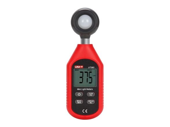 UNI-T UT383 valomittari 0-199900 Lux, 0-18500 Fc