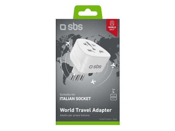 SBS TEADAPTITWORLD, Tyyppi L (IT), Universaali, Suora, Suora, Tyyppi A, Tyyppi B, Tyyppi C, Tyyppi E (FR), Tyyppi F, Tyyppi G (UK), Tyyppi I (AU), ...