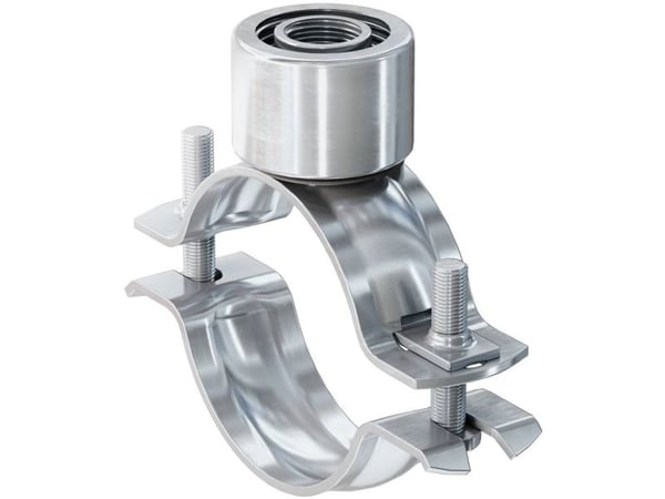 Fischer 500717, Putkenkiinnitin, Terästä, 32 - 35 mm, 2,54 cm (1"), Sinkittyä terästä, 1 kN