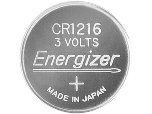 Energizer 1216 Lithium, Engangsbatteri, CR1216, Lithium, 3 V, 1 stykker, -30 - 60 °C