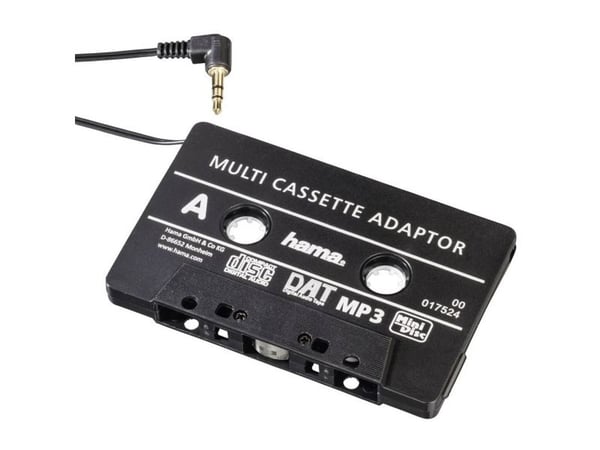 Hama Car CD Adapter - Bilkassettadapter - svart