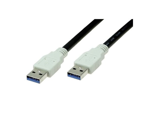 Bachmann - USB-kabel - USB typ A (hane) till USB typ A (hane) - USB 3.0 - 2 m - svart