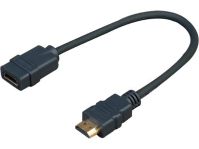 VivoLink Pro - HDMI-forlengelseskabel - HDMI hann til HDMI hunn - 20 cm