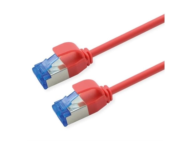 ROLINE 21.15.4304-100, 1,5 m, Cat6a, S/FTP (S-STP), RJ-45, RJ-45, Röd