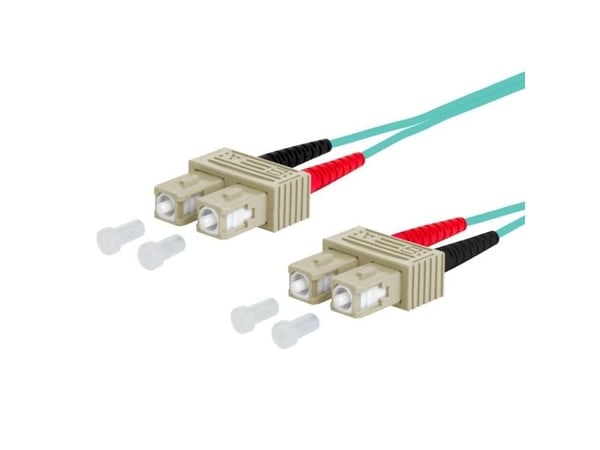 METZ CONNECT 151J1EOEO15E, 1,5 m, I-V(ZN) H, OM3, SC, SC, SC