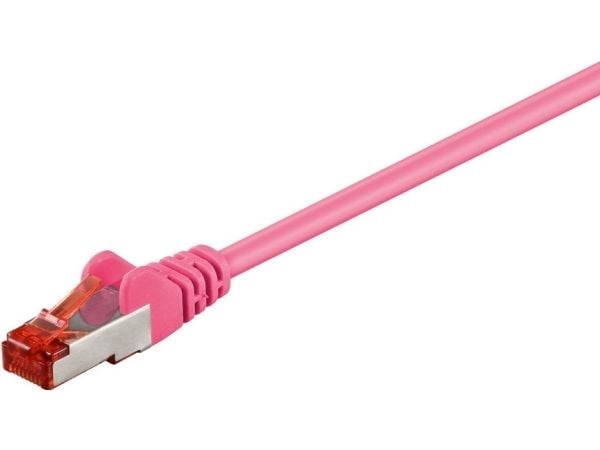 MicroConnect - Nettverkskabel - RJ-45 (hann) til RJ-45 (hann) - 2 m - 5.6 mm - foliebelagt uskjermet tvinnet kabelpar (F/UTP) - CAT 6 - rund, uten ...