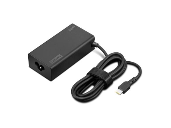 Lenovo - USB-C-strømadapter - AC 100-240 V - 65 watt - svart - for ThinkPad T16 Gen 4 21QN