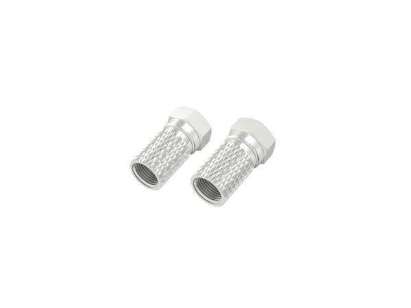 Hama 00205204, F-tyyppi, F, Uros, Hopea, 2 kpl, 105 mm