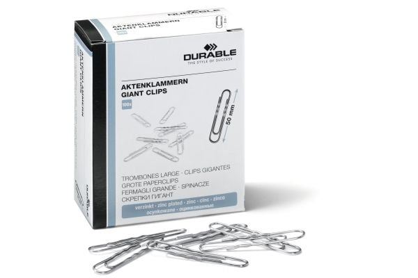 Durable 122625, Metall, Zink, 50 mm, 100 styck
