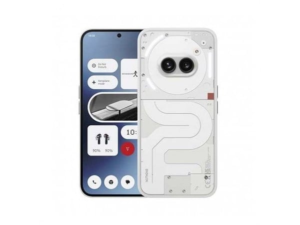 Nothing Phone (2a) - 5G pekskärmsmobil - dual-SIM - RAM 12 GB / Internminne 256 GB - OLED-skärm - 6.7" - 2412 x 1084 pixlar (120 Hz) - 2 bakre kame...