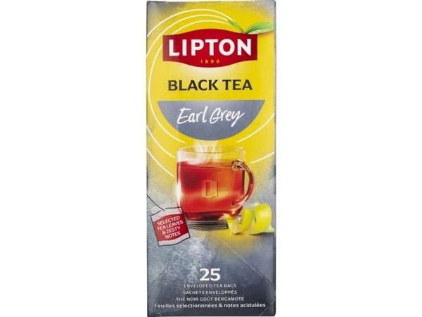 Te, Lipton Earl Grey, pakke a 25 stk
