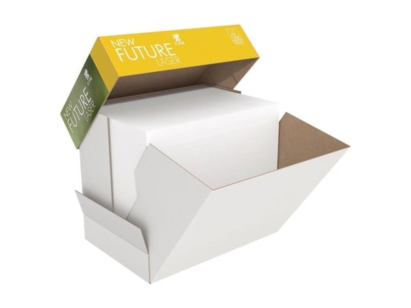 Papper för svart/vit laserprint New Future Lasertech, multibox, A4, 80 g, 2.500 ark