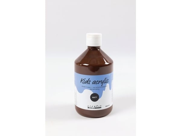 Akrylfärg A-Color 02 - matt, brun, 500 ml