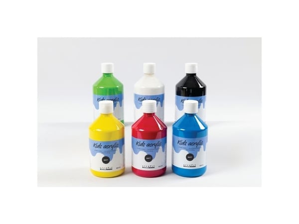 Akrylfärg 32132 A-Color 500 ml ass. färger - (förpackning med 6 st.)