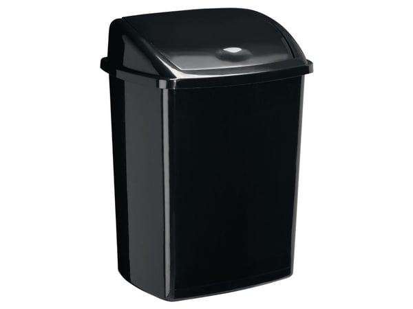 Affaldsspand, CEP®, polypropylen, 50 l, HxBxD: 68,5 x 40,5 x 31 cm, sort