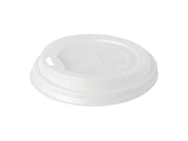 Låg BioPak, til Art Series 35 cl, hvid, pakkaus 50 stk.