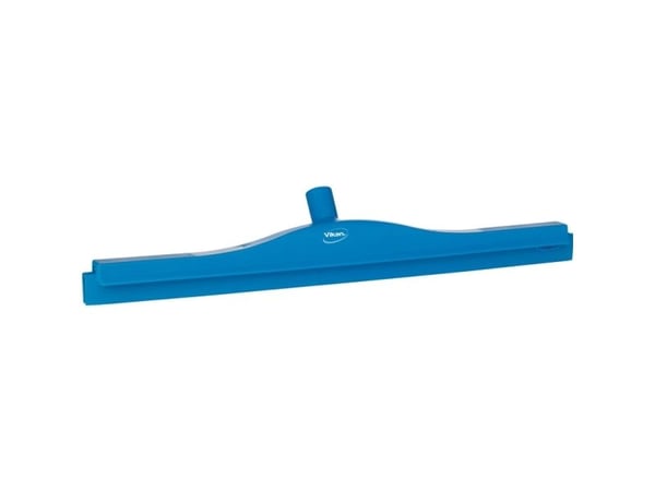 Gulvskraber, Vikan, 60x10x7cm, blå, TPE gummi/PP, 60 cm